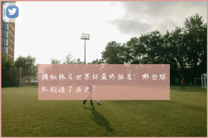 揭秘韩日世界杯最终排名:哪些球队创造了历史?